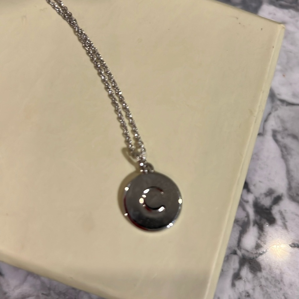 Kate Spade Necklace with C on it